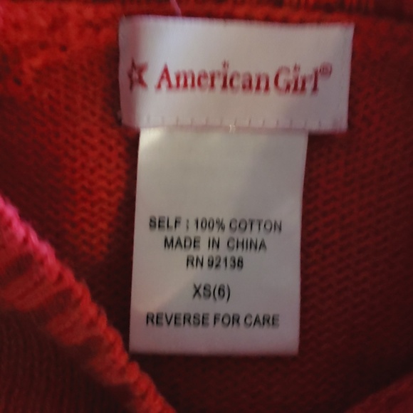 American Girl Sweater size 6 - Picture 2 of 4